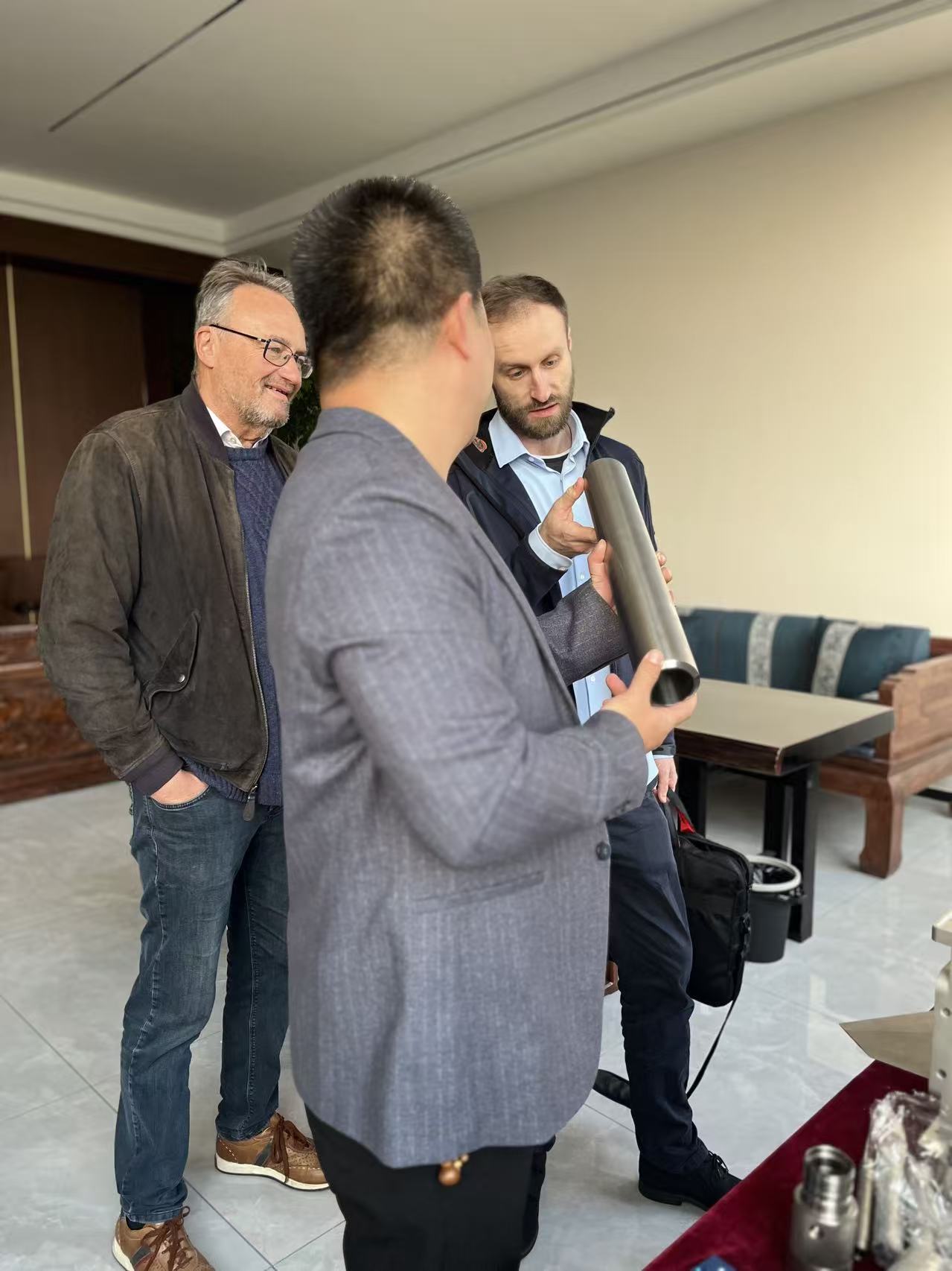 واہ! جرمنی کے مؤکل ہماری کمپنی میں 