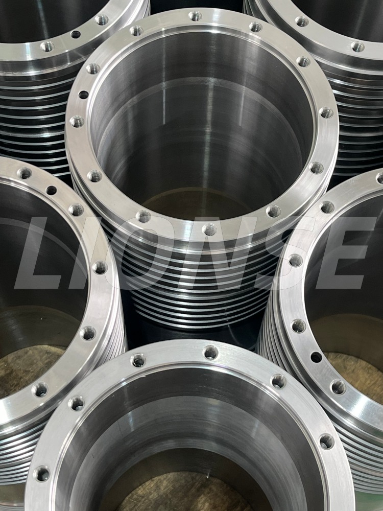 اعلی صحت سے متعلق SS316 Flanges / آستین کی قسم کے مشینی حصے